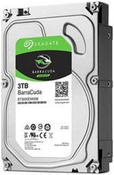Seagate BarraCuda ST3000DM007 3TB 3.5" 5400RPM 256MB Cache SATA III Hard Disk Drive(HDD)